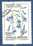 Stamps : America : Argentina :  ARG Jacaranda Tarco 2000