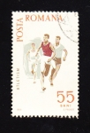 Stamps : Europe : Romania :  Atletism