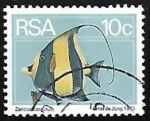 Stamps South Africa -  Zanclus Cornuto,