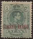 Stamps Spain -  Alfonso XIII  1920  5 cts