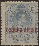 Stamps Spain -  Alfonso XIII  1920  25 cts