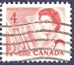 Stamps : America : Canada :  CANADÁ Reina Isabel II 4 (2)