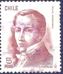 Stamps Chile -  CHILE Básica Diego Portales 5 (3)
