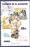 Stamps El Salvador -  EL SALVADOR Congreso de ingeniería 25 aéreo (1)