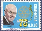 Stamps : America : Guatemala :  GUATEMALA Rotary International 0,10 (1)