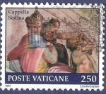 Stamps Vatican City -  VATICANO Cappella sistina 250 (1)