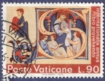 Stamps : Europe : Vatican_City :  VAT Int. Annus Libro Provehendo 90 (2)