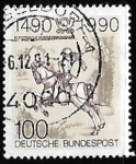 Stamps Germany -  Servicio postal