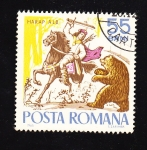 Stamps : Europe : Romania :  Harap alb