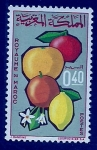 Stamps Morocco -  Frutos de Marruecos