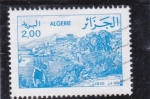 Sellos de Africa - Argelia -  PANORÁMICA DE CIUDAD