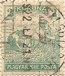 Stamps Hungary -  MAGYAR KIR POSTA