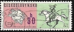 Stamps Czechoslovakia -  Emblema de la Union Postal Universal