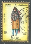 Stamps Oman -  Trages regionales