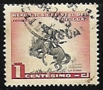 Stamps : America : Uruguay :  La doma