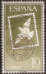 Stamps Spain -  Día mundial del Sello  1961  10 ptas