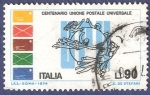 Stamps : Europe : Italy :  ITA Centenario Unione Postale Universale 90 (3)