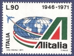 Stamps Italy -  ITA Alitalia 90 NUEVO