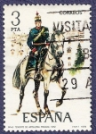 Stamps Spain -  Edifil 2453 Teniente de artillería rodada 3