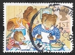 Stamps United Kingdom -  1739 - Los 3 osos