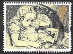 Sellos del Mundo : Europa : Reino_Unido : 1741 - Alicia en el Pais de las Maravillas