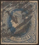 Sellos de Europa - Espa�a -  Isabel II  1864  2 cuartos