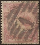 Stamps Europe - Spain -  Isabel II  1866  2 cuartos