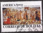 Sellos del Mundo : America : Bolivia : America UPAEP - V Centenario descubrimiento de america
