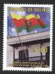Stamps Bolivia -  Banderas de Bolivia