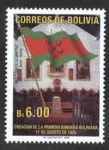 Stamps : America : Bolivia :  Banderas de Bolivia
