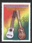 Stamps America - Bolivia -  Charango - Patrimonio Cultural de Bolivia