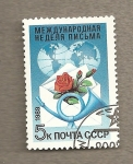 Stamps Russia -  Semana Internacional de Escritura cartas