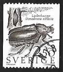 Stamps Sweden -  Escarabajo