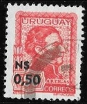 Stamps Uruguay -  Uruguay-cambio