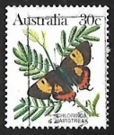 Stamps Australia -  Mariposa