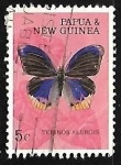 Sellos de Oceania - Pap�a Nueva Guinea -  Mariposa