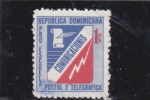 Stamps : America : Dominican_Republic :  COMUNICACIONES