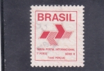 Sellos de America - Brasil -  TARIFA POSTAL