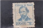 Stamps Brazil -  GONÇALVES DIAS