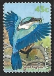 Stamps Australia -  Martin Pescador