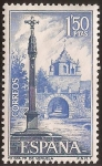 Stamps Spain -  Monasterio de Sta Mª de Veruela  1967  1,50 ptas