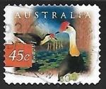 Sellos de Oceania - Australia -  Jacana