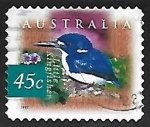 Stamps Australia -  Little Kingfisher