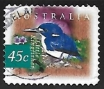 Sellos de Oceania - Australia -  Little Kingfisher