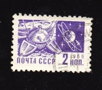 Stamps : Europe : Russia :  Carrera Espacial