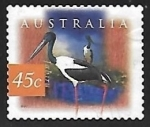 Stamps Australia -  Cigüeñas