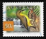 Sellos de Oceania - Australia -  Yellow-bellied Sunbird