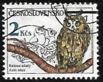 Sellos de Europa - Checoslovaquia -   Aves Rapaces 