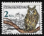 Sellos de Europa - Checoslovaquia -   Aves Rapaces 