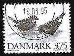 Stamps Denmark -  House Sparrow 